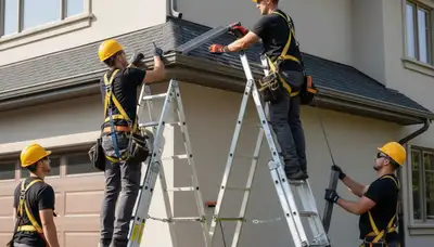 Spokane, WA gutter repair on a home by FX Remodeling & Exteriors