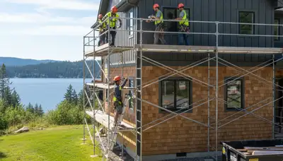 Vinyl siding installation for Spokane, WA homes by a professional siding contractor