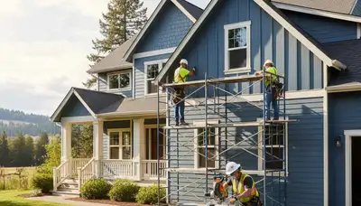 Vinyl siding installation in Spokane, WA for a professional home exterior upgrade