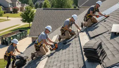 Spokane, WA siding contractor installing vinyl siding on a home exterior