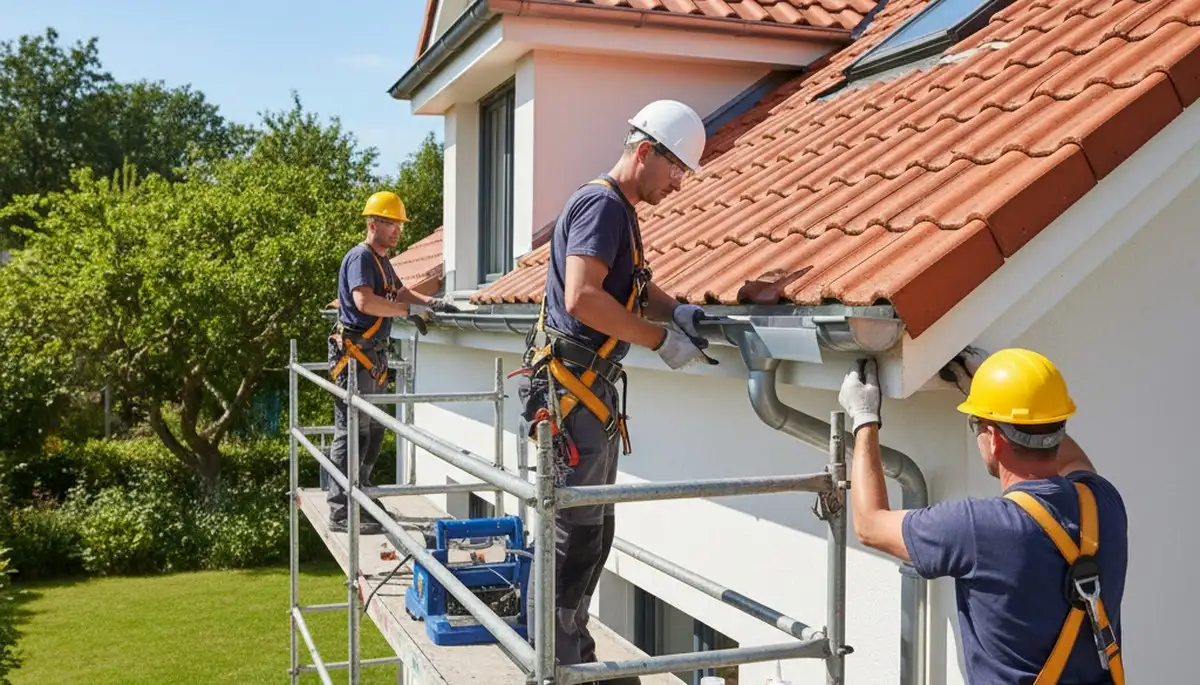 Seamless gutter installation in Spokane, WA by FX Remodeling & Exteriors
