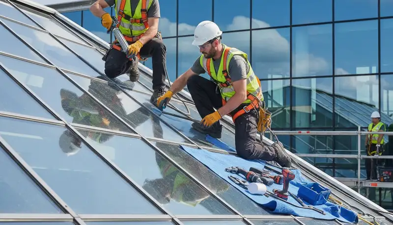 Spokane, WA siding and skylight repair by FX Remodeling & Exteriors on a residential home