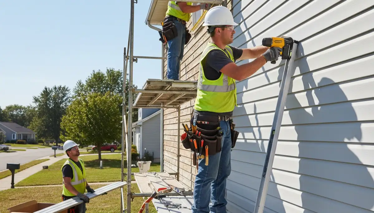 Vinyl siding installation in Spokane, WA for durable, weather-resistant home exterior upgrades